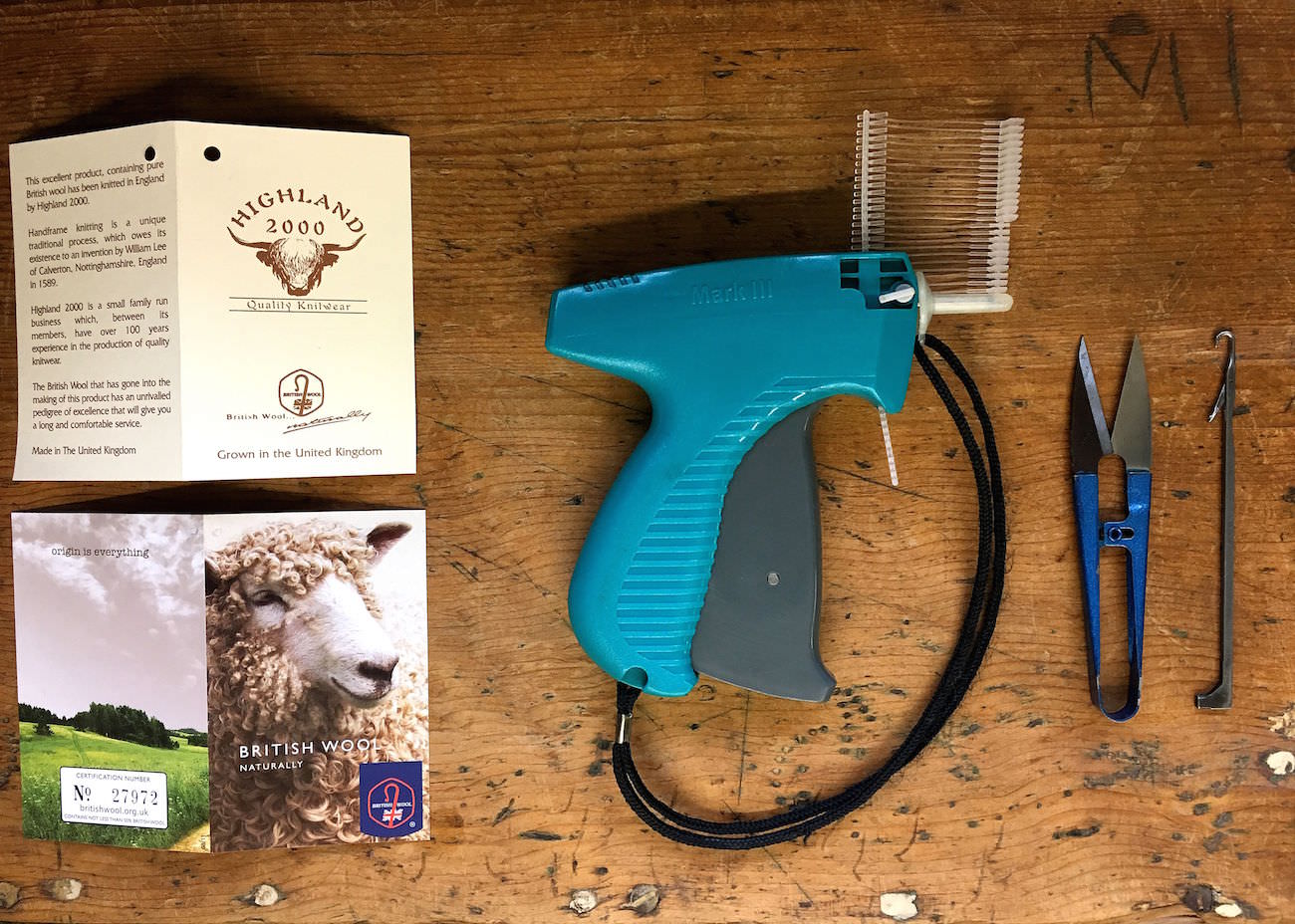 Highland 2000 Wool Label Tools